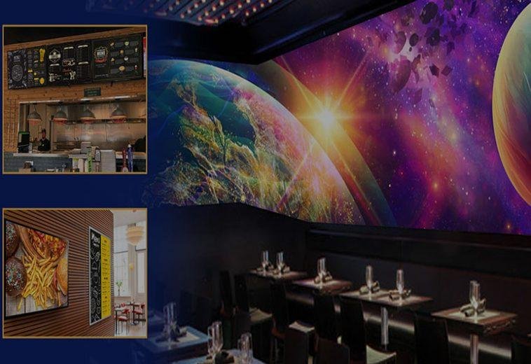 FLEXIBLE DISPLAY DESIGNS – RESTAURANT